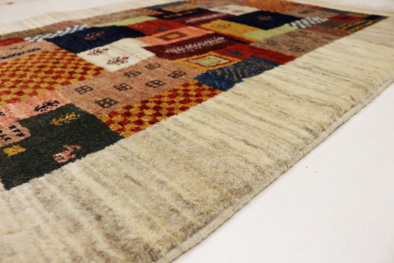Gabbeh Rug - Loribaft Indus - 127 x 85 cm - multicolored