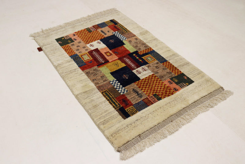 Gabbeh Rug - Loribaft Indus - 127 x 85 cm - multicolored