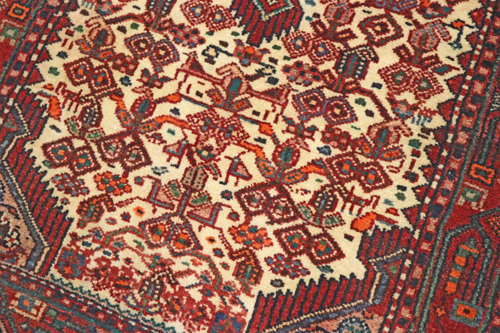 Runner Perser Rug - Nomadic - 356 x 83 cm - light beige