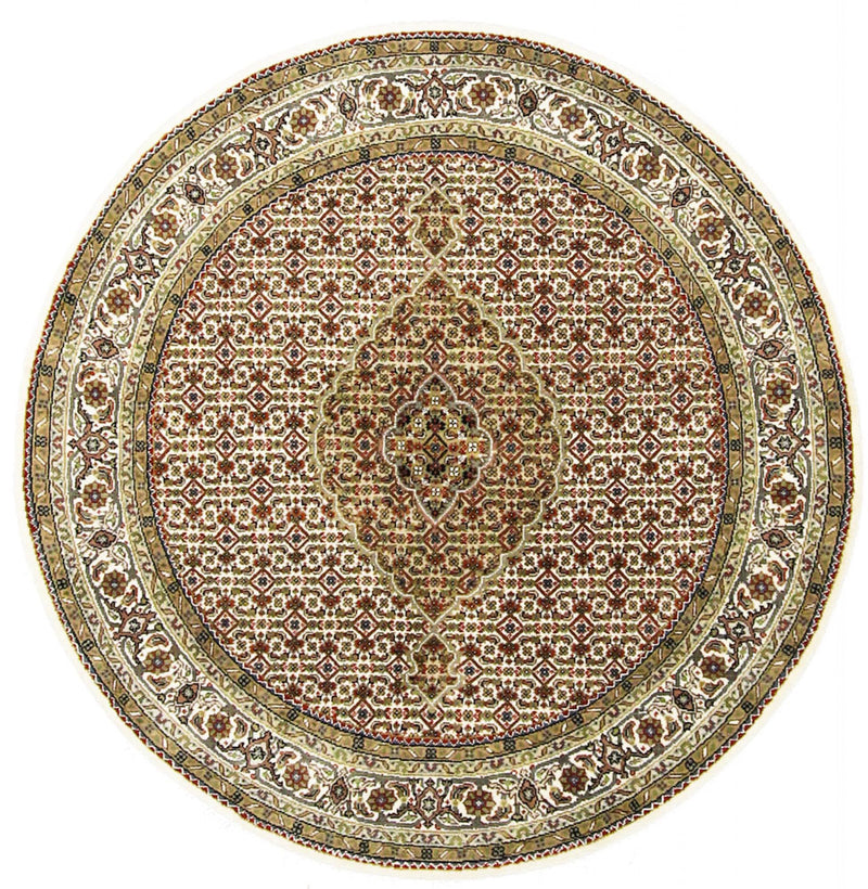 Indo Tabriz Rug 150x150cm - Oriental Rug