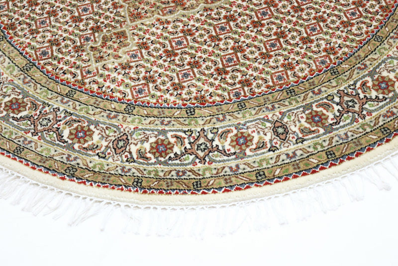 Indo Tabriz Rug 150x150cm - Oriental Rug