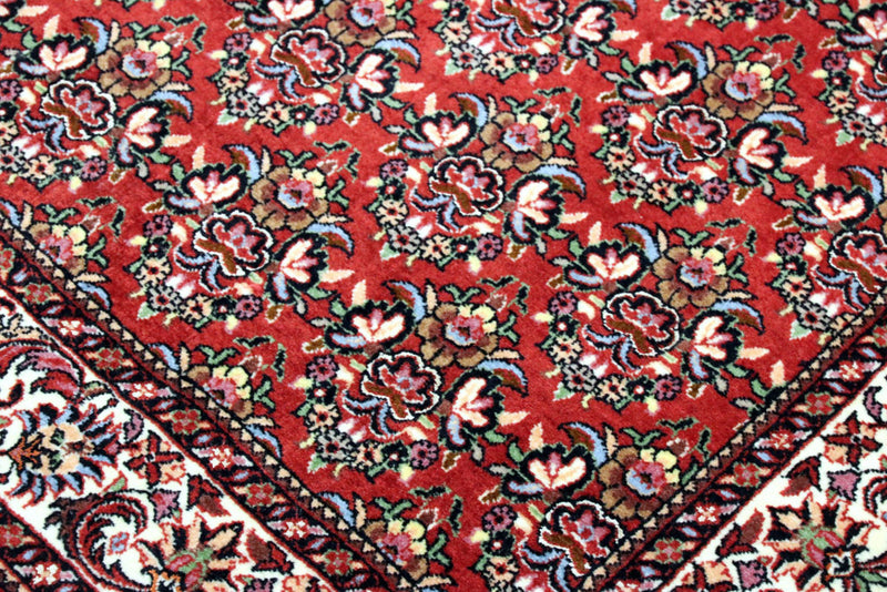 Runner Perser Rug - Bidjar - 197 x 102 cm - red
