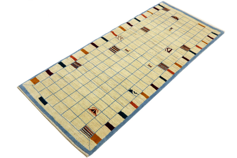 Runner Gabbeh Rug - Perser - 199 x 83 cm - sand