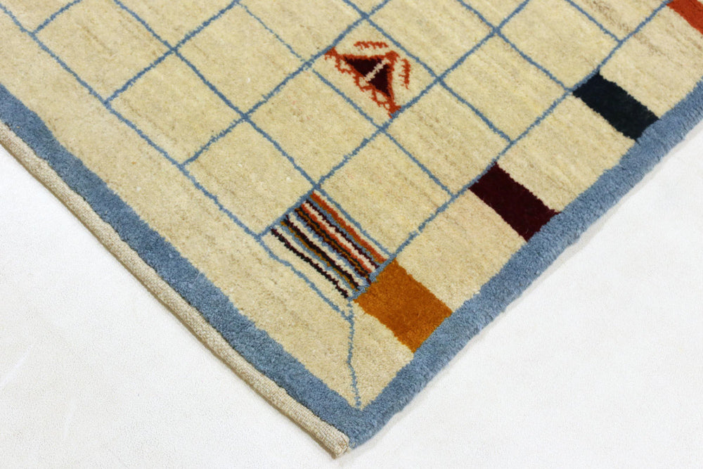 Runner Gabbeh Rug - Perser - 199 x 83 cm - sand