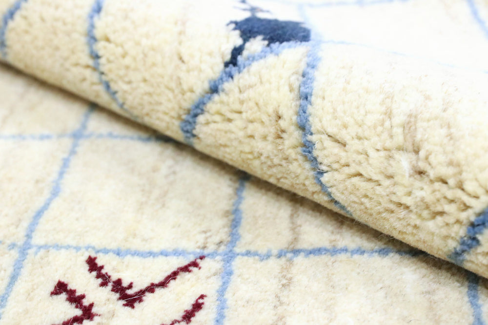 Runner Gabbeh Rug - Perser - 199 x 83 cm - sand