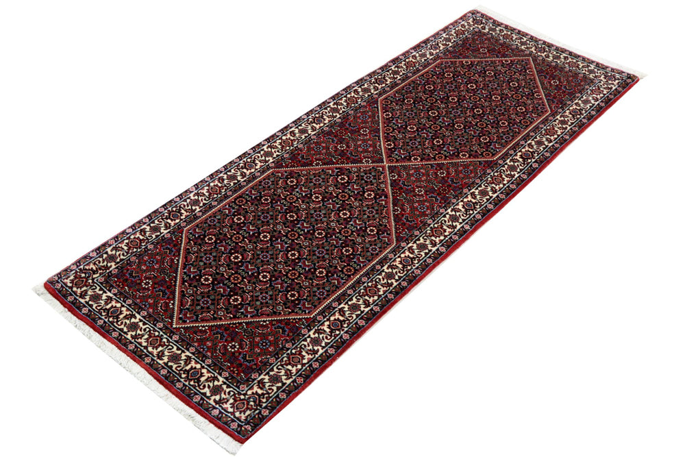 Runner Perser Rug - Bidjar - 200 x 75 cm - rust