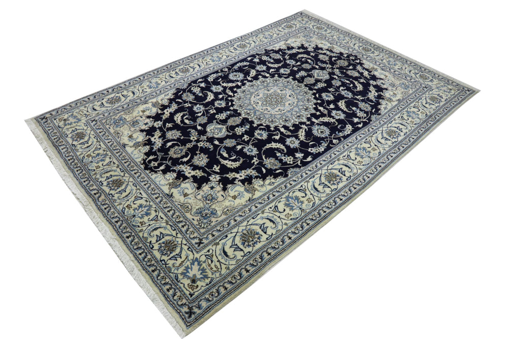 Perser Rug - Nain - Royal - 309 x 201 cm - dark blue