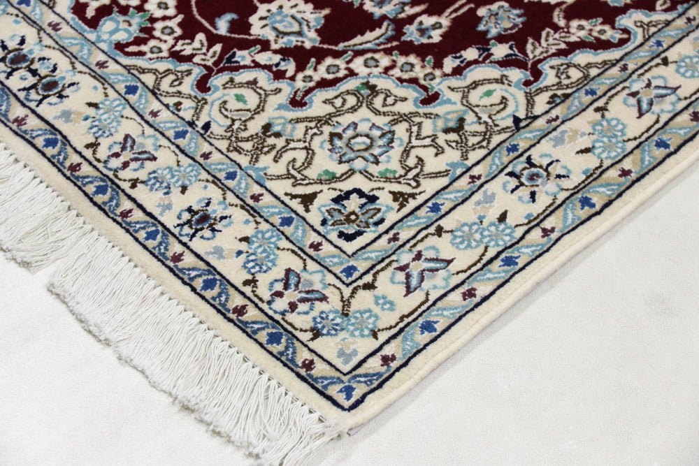 Perser Rug - Nain - Premium - 152 x 95 cm - red