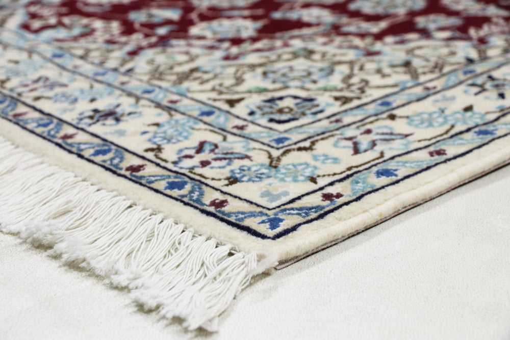 Perser Rug - Nain - Premium - 152 x 95 cm - red