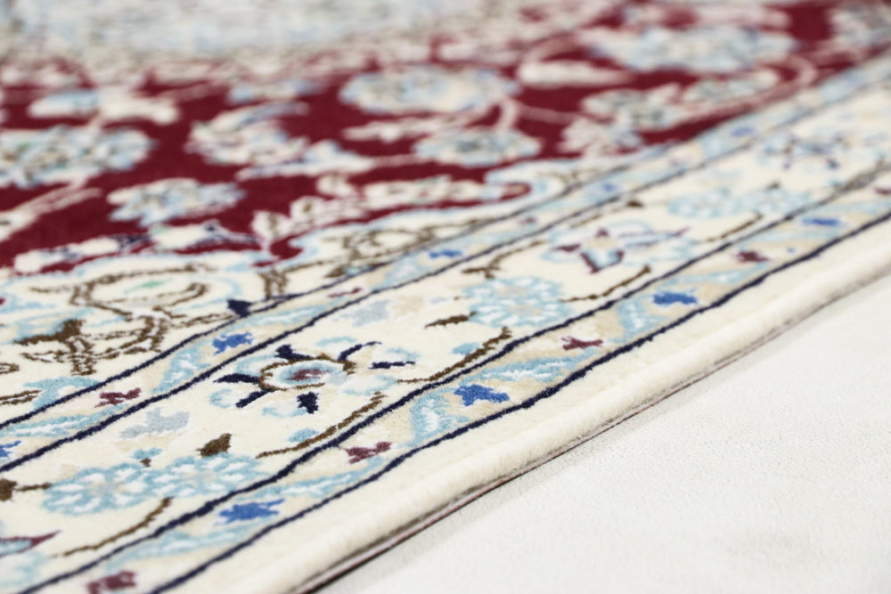 Perser Rug - Nain - Premium - 152 x 95 cm - red