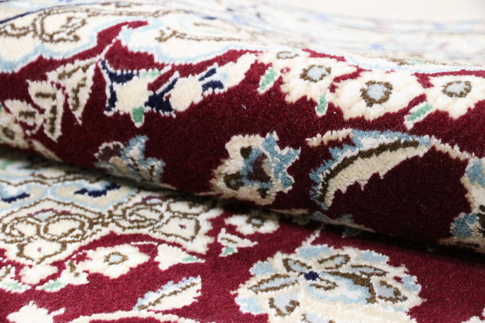 Perser Rug - Nain - Premium - 152 x 95 cm - red