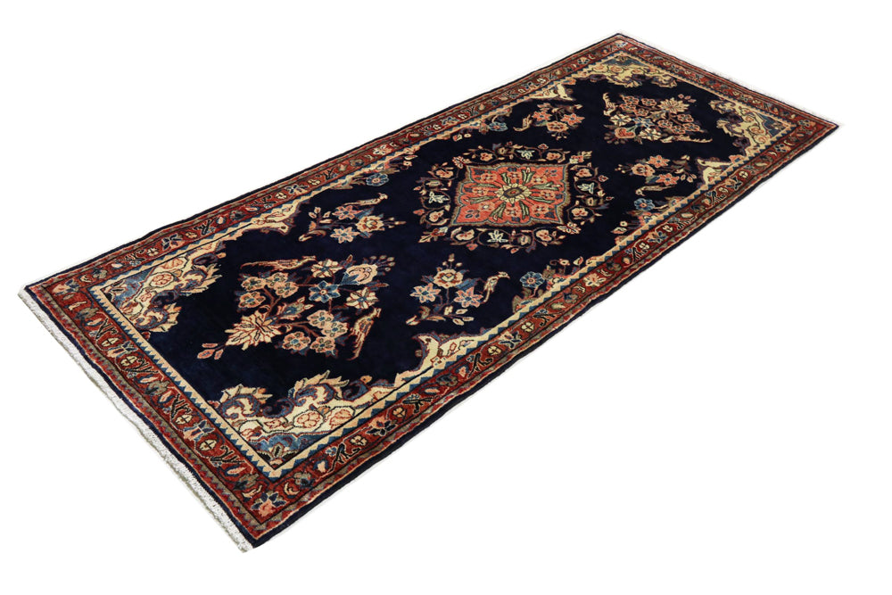 Runner Perser Rug - Nomadic - 297 x 111 cm - dark blue