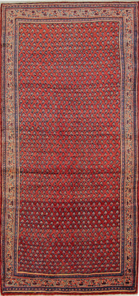 Runner Perser Rug - Mir - 268 x 127 cm - red