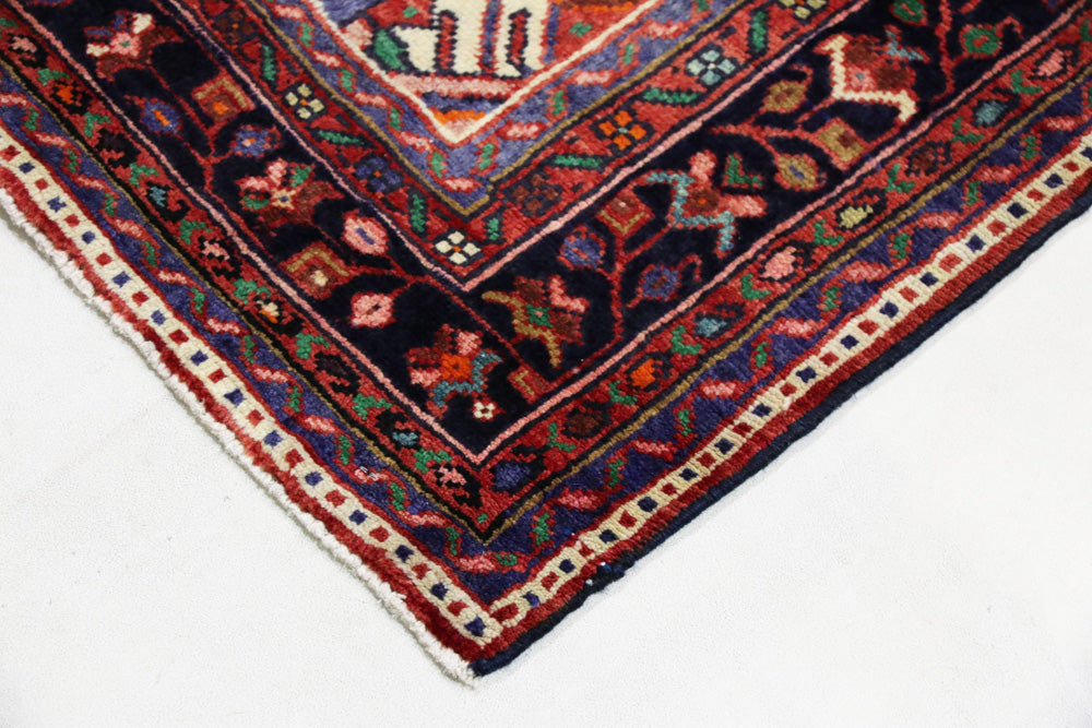 Perser Rug - Nomadic - 322 x 157 cm - red