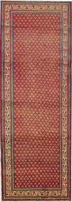 Runner Perser Rug - Mir - 300 x 105 cm - rust
