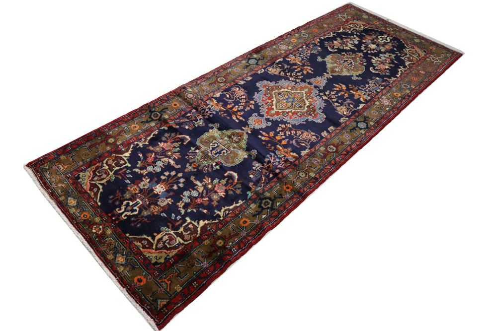 Runner Perser Rug - Classic - 324 x 122 cm - dark blue