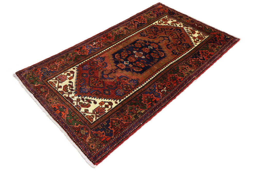 Hamadan Rug 220x127cm - Persian Rugs