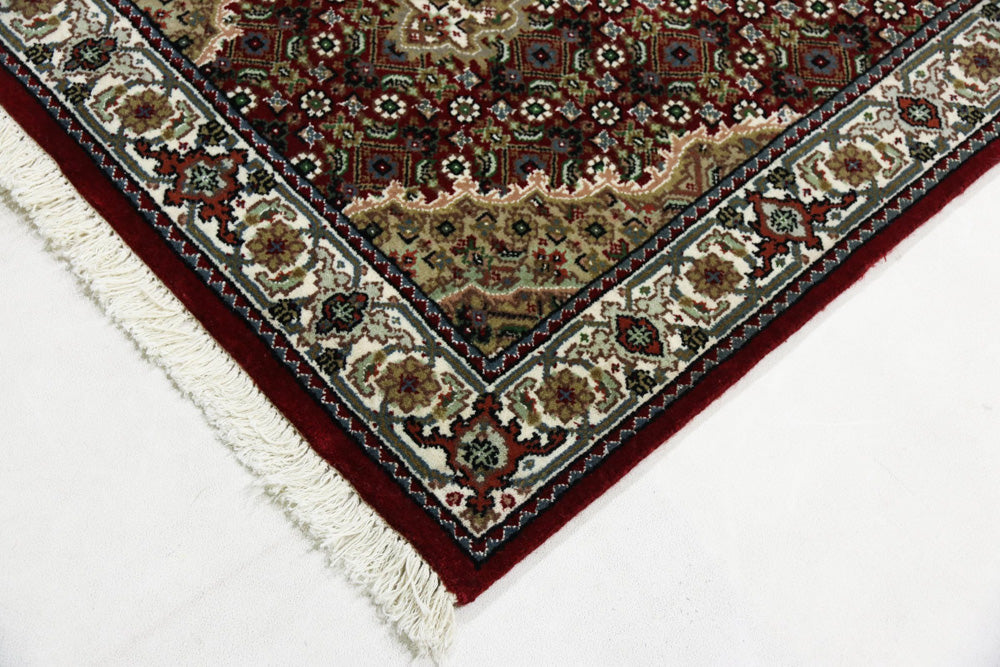 Runner Oriental Rug - Tabriz - 302 x 80 cm - dark beige