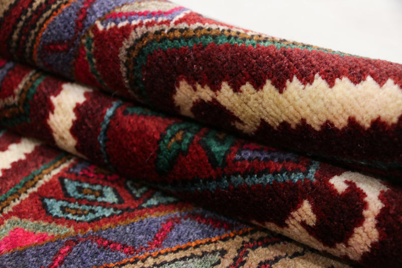 Runner Perser Rug - Nomadic - 260 x 87 cm - rust