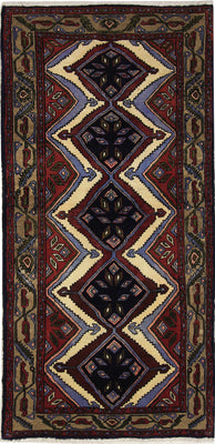 Perser Rug - Nomadic - 170 x 85 cm - multicolored