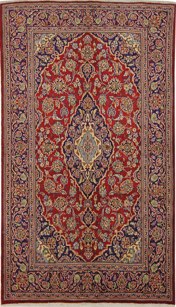Perser Rug - Keshan - 230 x 133 cm - red