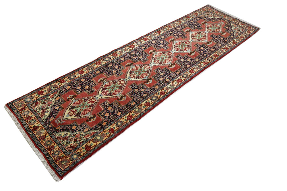 Runner Perser Rug - Nomadic - 297 x 88 cm - red