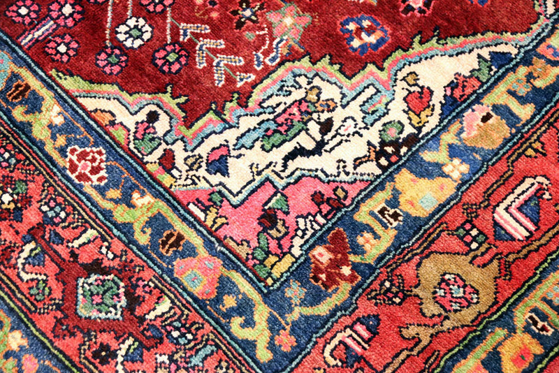 Perser Rug - Nomadic - 308 x 152 cm - red