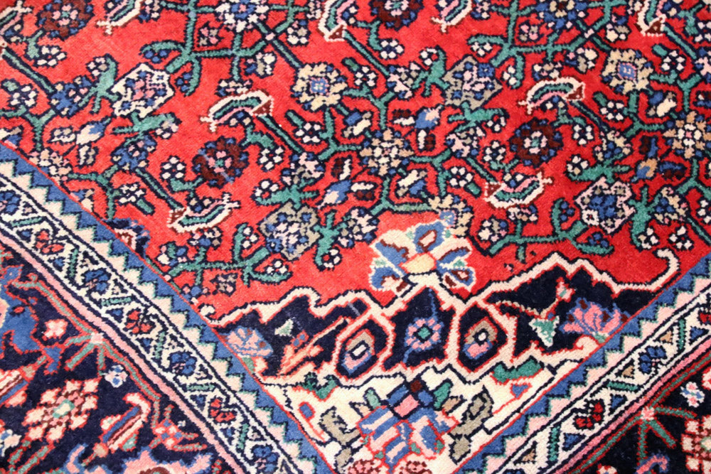 Perser Rug - Nomadic - 214 x 136 cm - rust