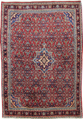 Perser Rug - Nomadic - 222 x 135 cm - rust