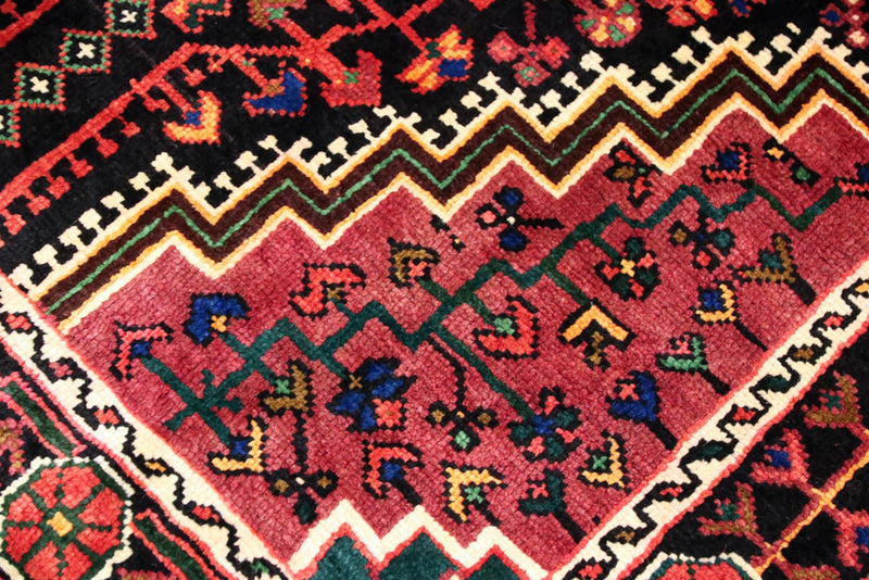 Perser Rug - Nomadic - 200 x 128 cm - dark red