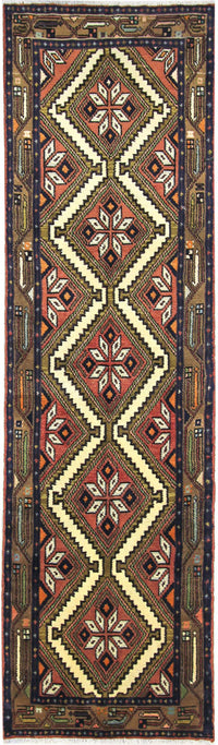 Runner Perser Rug - Nomadic - 288 x 77 cm - dark beige