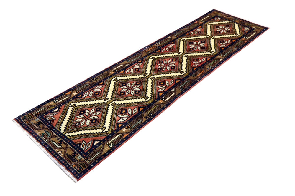 Runner Perser Rug - Nomadic - 288 x 77 cm - dark beige