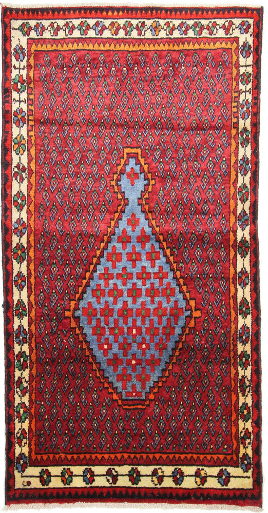 Runner Perser Rug - Nomadic - 200 x 105 cm - red