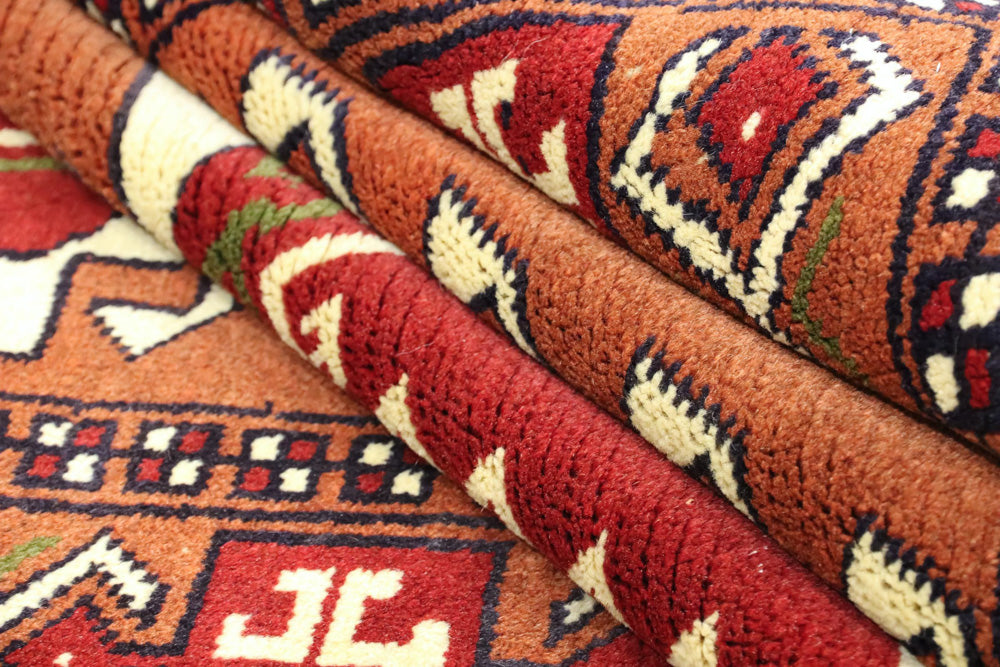 Perser Rug - Nomadic - 150 x 105 cm - terracotta