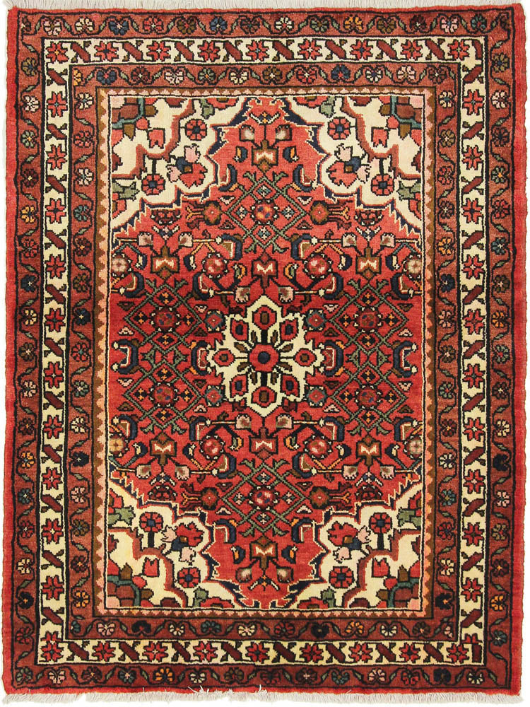 Perser Rug - Nomadic - 145 x 100 cm - red