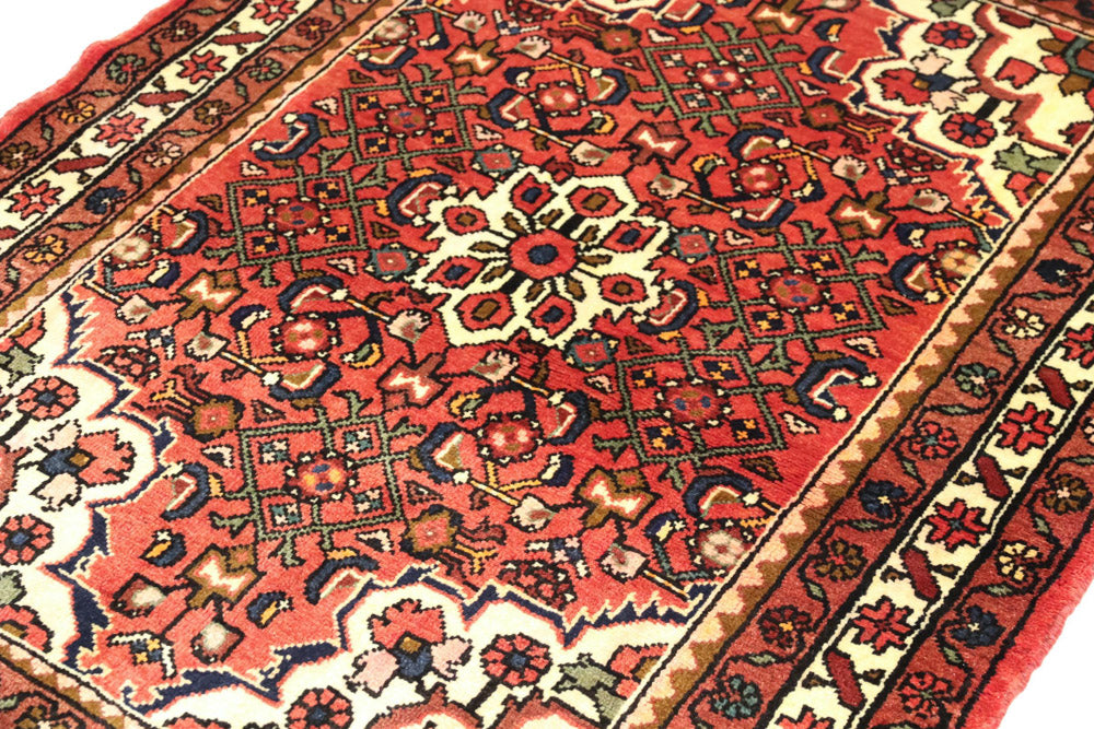 Perser Rug - Nomadic - 145 x 100 cm - red