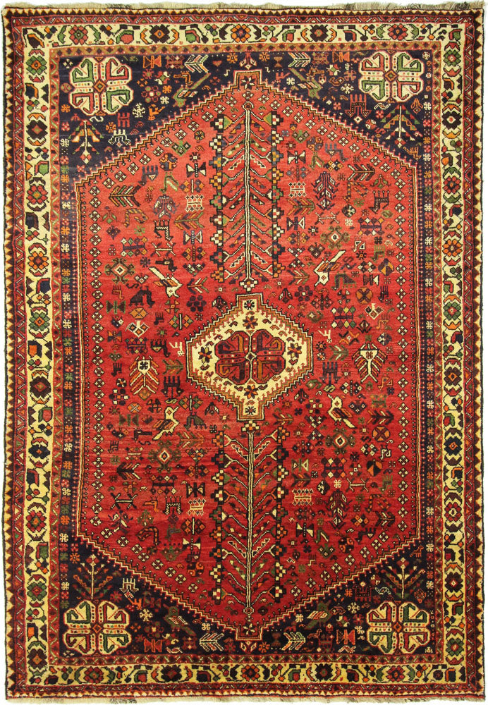 Perser Rug - Nomadic - 308 x 212 cm - red