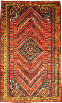 Perser Rug - Nomadic - 287 x 170 cm - red