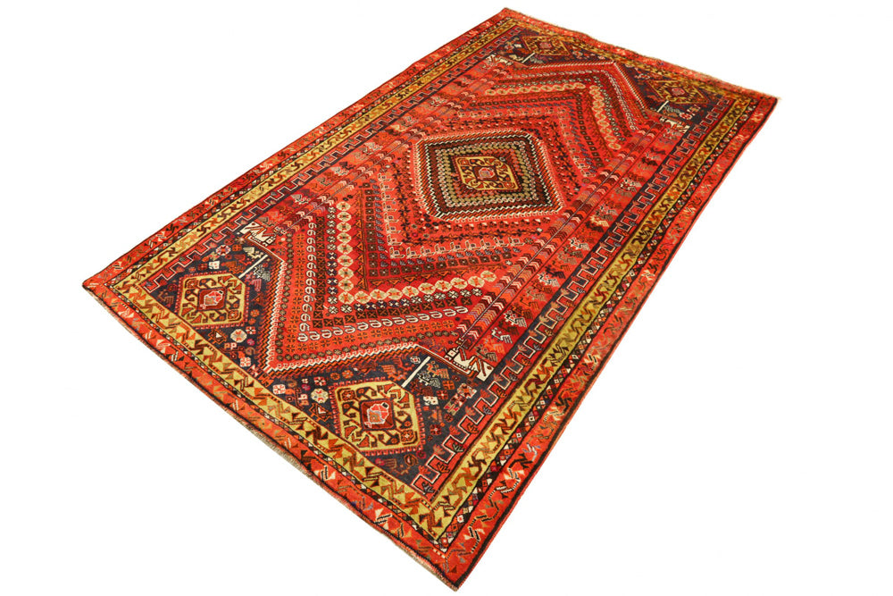 Perser Rug - Nomadic - 287 x 170 cm - red