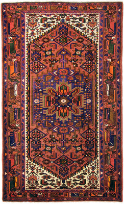 Perser Rug - Nomadic - 215 x 130 cm - rust