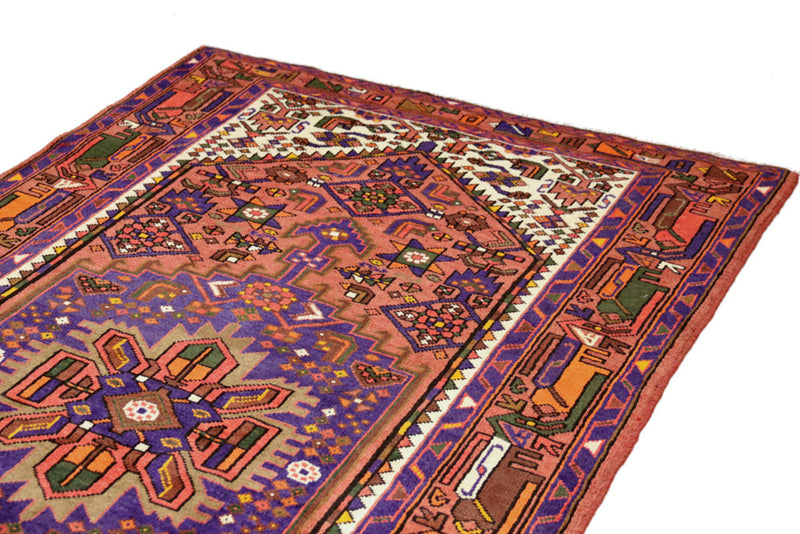 Perser Rug - Nomadic - 215 x 130 cm - rust
