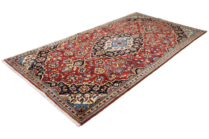 Perser Rug - Keshan - 260 x 136 cm - red