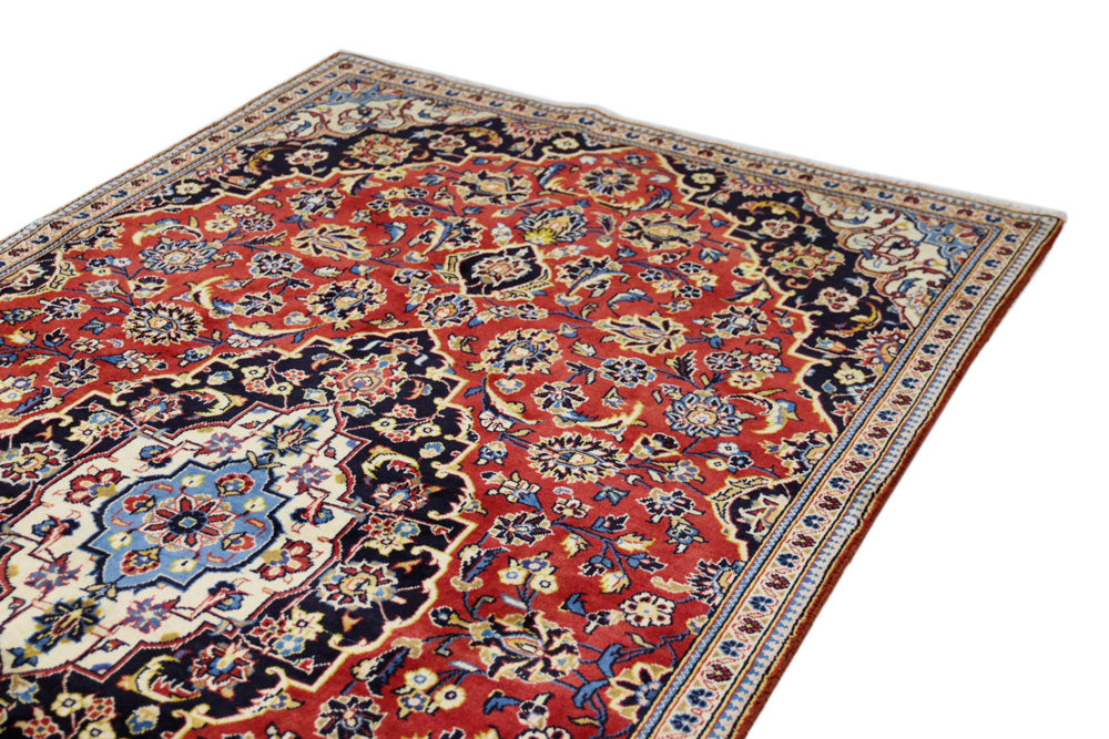 Perser Rug - Keshan - 260 x 136 cm - red