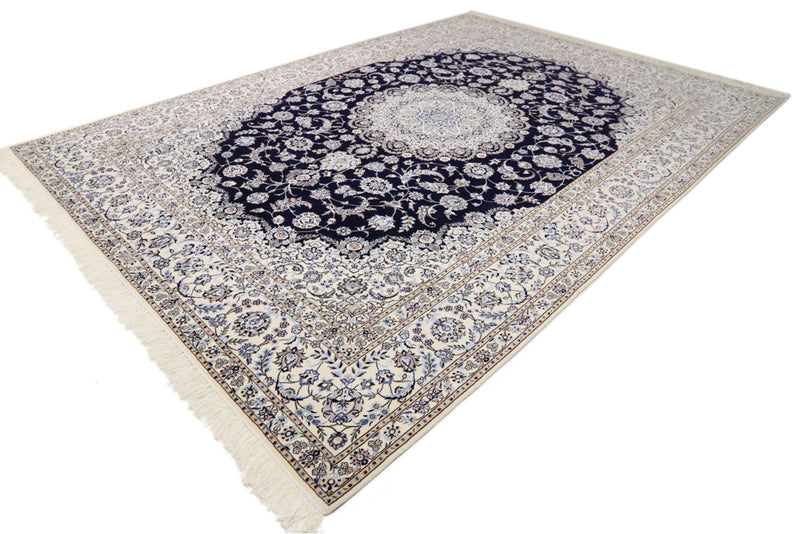 Perser Rug - Nain - Premium - 360 x 250 cm - dark blue