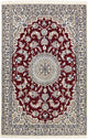 Perserteppich - Nain - 180 x 118 cm - rot