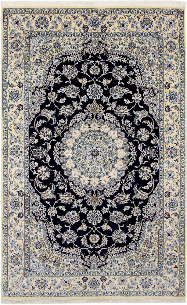 Perser Rug - Nain - 246 x 154 cm - dark blue