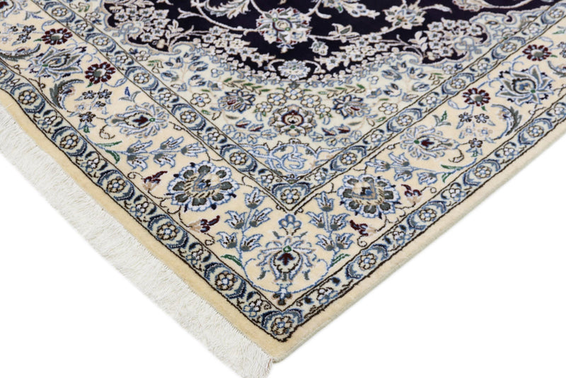 Perser Rug - Nain - 246 x 154 cm - dark blue