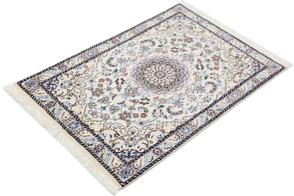 Perser Rug - Nain - 90 x 60 cm - cream