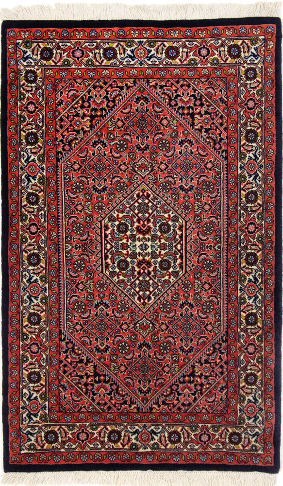 Perser Rug - Bidjar - 135 x 85 cm - red