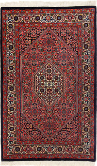 Perser Rug - Bidjar - 135 x 85 cm - red